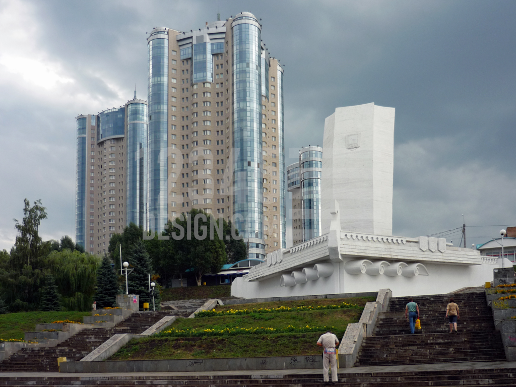 Castle - one of symbols of the city of Samara